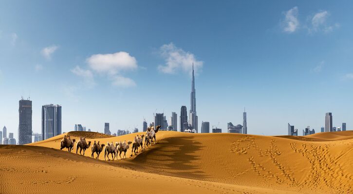 Çölün Ortasındaki Vaha Prestij Dubai Turu FlyDubai Hava Yolları ile Dubai Şehir Turu Dahil 3 Gece